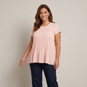 Gerry Weber Collection Pleated Peplum Blouse